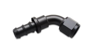Vibrant Performance 22612 Push-On 60 Degree Hose End Elbow Fitting