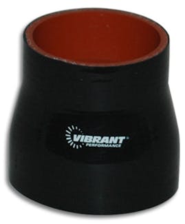 Vibrant Performance 2779 4 Ply Reducer Coupling, 2" x 3" x 3" Long - Black