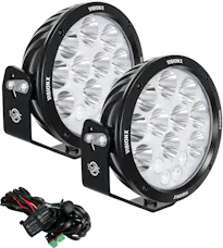 Vision X 1238216 Pair 8.7" Cannon Adventure Halo 14 LED Light Mixed Beam with Harness
