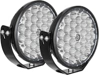 Vision X 9929675 Pair of 8.7" 18 LED VL OffRoad Series Dual Function Kit w/WF Covers & Harness