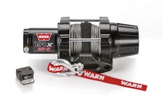 WARN 101020 VRX 25-S Synthetic Winch; Black
