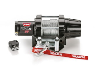 WARN 101025 VRX 25 Wire Rope Winch; Black