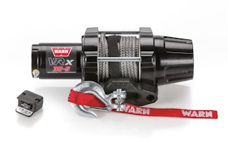 WARN 101030 VRX 35-S Synthetic Winch; Black