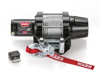 WARN 101035 VRX 35 Wire Rope Winch; Black
