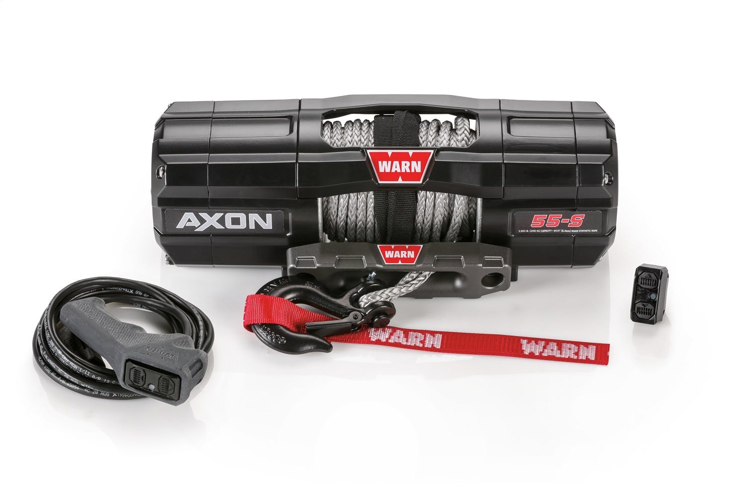 トップブランドのファッション WARN 101150 AXON 55-S Synthetic Winch; Black 洋楽