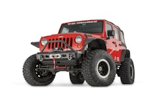 WARN 101450 BMPR ELITE FRNT JK STUBBY TUBE