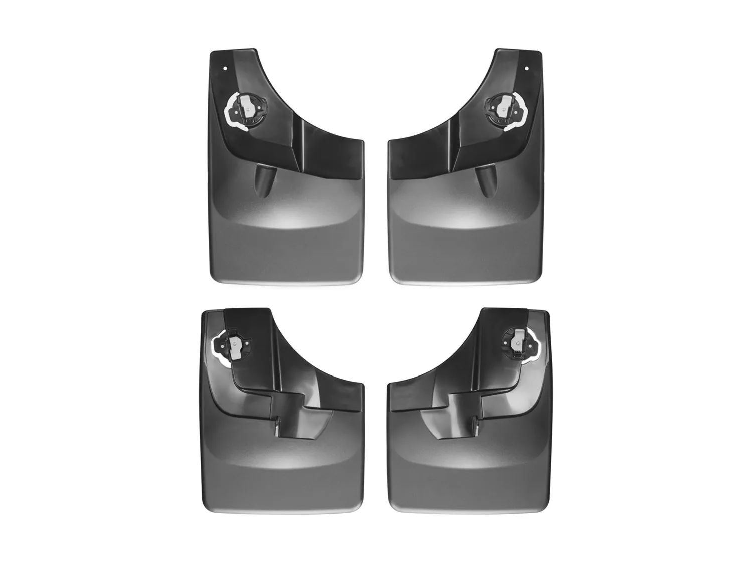 WeatherTech 110044-120044 MudFlap No-Drill DigitalFit® MudFlap Kit
