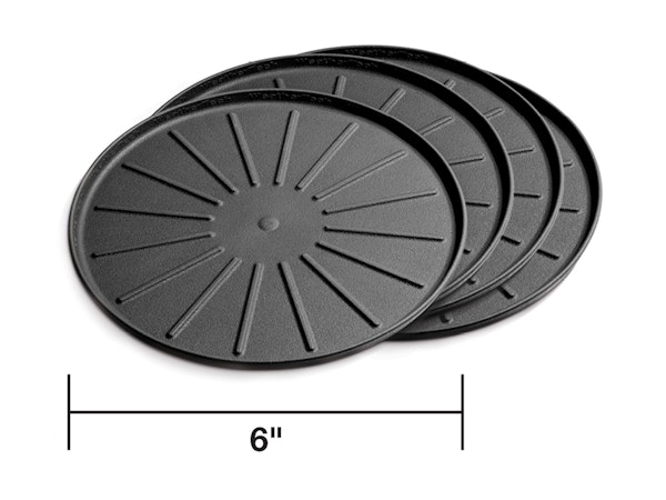 Weathertech 8A6CSTBK Drink Coasters 6" Round