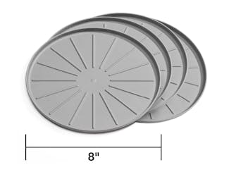 Weathertech 8A8CSTGR Home Surface Protectors 8" Round