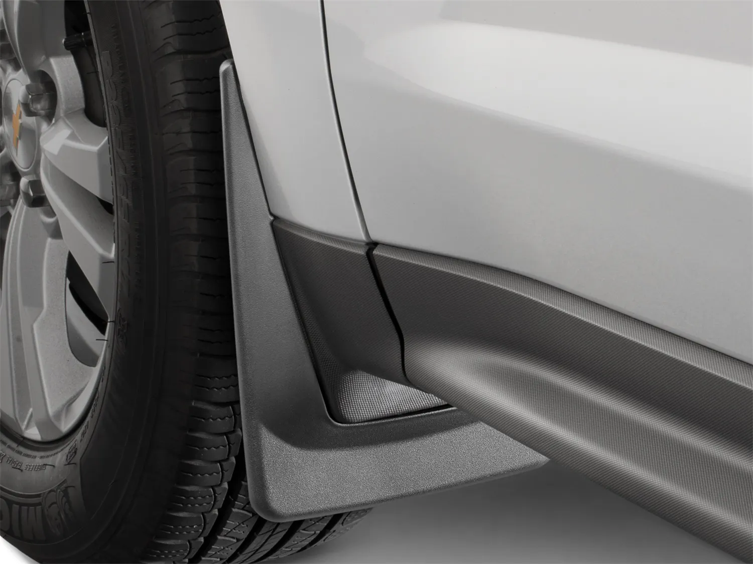 thumbnail image 2 of WeatherTech No-Drill Mud Flaps – Front Set (110069-120069) – Black – Made In USA 2 of 6