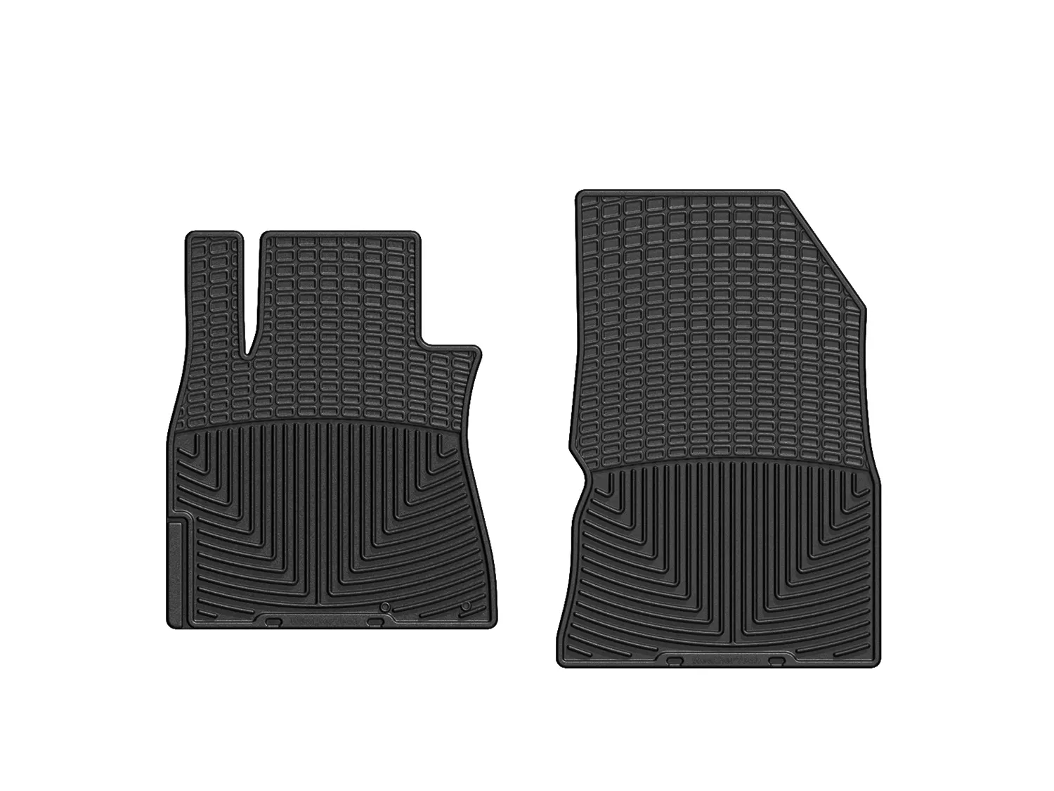 thumbnail image 2 of WeatherTech W265 All-Weather Floor Mats - Front Row, Black - Vehicle Specific Fit 2 of 3