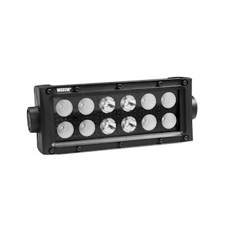 Westin Automotive 09-12212-12C B-FORCE LED Light Bar Double Row 6 inch Combo with 3W Cree