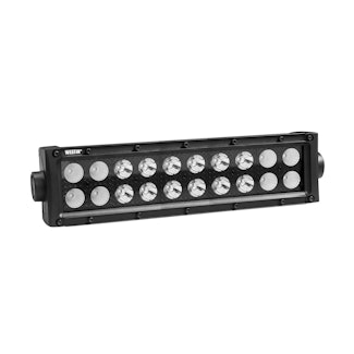 Westin Automotive 09-12212-20C B-FORCE LED Light Bar Double Row 10 inch Combo with 3W Cree