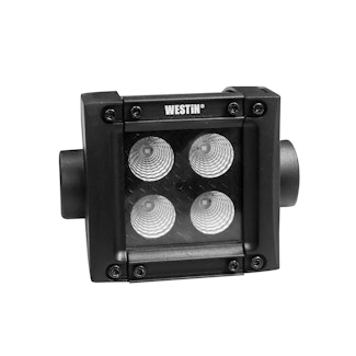 Westin Automotive 09-12212-4F B-FORCE LED Light Bar Double Row 2 inch Flood with 3W Cree