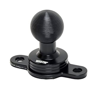 Westin Automotive 10-21005 AMPS Compatible 2 Hole 20mm Ball Mount 3