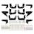 Westin Automotive 20-13295 Outlaw Drop Nerf Step Bars Textured Black