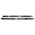 Westin Automotive 21-534595 Pro Traxx 5 Oval W2W Nerf Step Bars Black