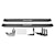 Westin Automotive 21-53525 Pro Traxx 5 Oval Nerf Step Bars Black