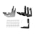 Westin Automotive 21-53525 Pro Traxx 5 Oval Nerf Step Bars Black
