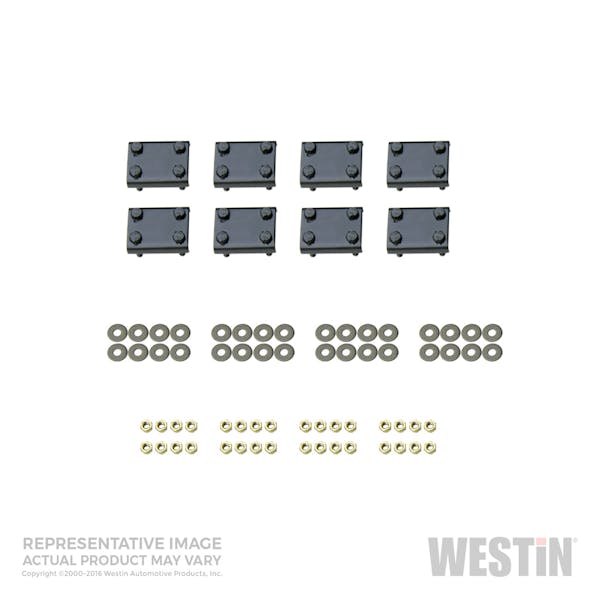 Westin Automotive 22-1575 Premier Oval Nerf Step Bar Mount Kit Black