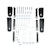 Westin Automotive 23-2310 E-Series 3 Nerf Step Bars Stainless Steel