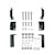 Westin Automotive 23-3005 E-Series 3 Nerf Step Bars Black