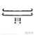 Westin Automotive 23-4135 E-Series 3 Nerf Step Bars Black