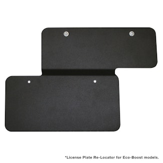 Westin Automotive 32-0065 Bull Bar License Plate Bracket Black