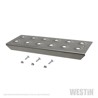 Westin Automotive 56-100011 HDX Stainless Drop Step Plate Replacement Kit Stainless Steel