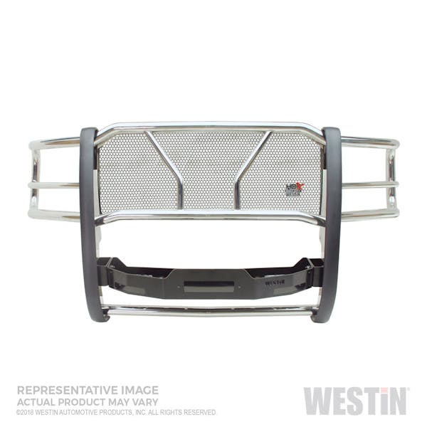 WESTiN Automotive 57-93950 HDX Winch Mount Grille Guard Stainless Steel