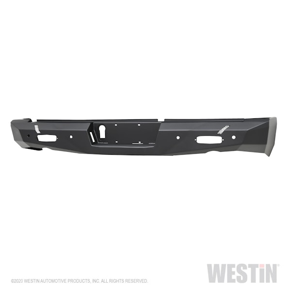 Westin Automotive 58-421025 Pro-Series Rear Bumper, Textured Black
