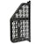 Westin Automotive 59-742295 XTS Rear Bumper Passenger Side Carrier Textured Black