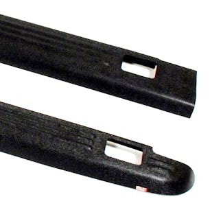 Westin Automotive 72-01611 Ribbed Bed Caps with Stake Holes Black
