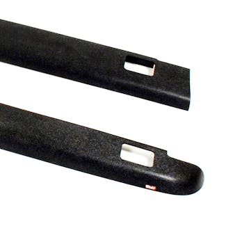 Westin Automotive 72-41411 Smooth Bed Caps with Stake Holes Black