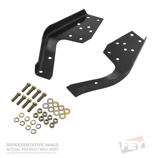 Westin Automotive 93700 Universal Bumper Mount Kit Black