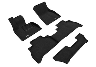 3D MAXpider L1BM10704709 Elegant Black 1st Row 2nd Row 3rd Row Floor Mat 3D MAXpider L1BM10704709 Elegant Black 1st Row 2nd Row 3rd Row Floor Mat