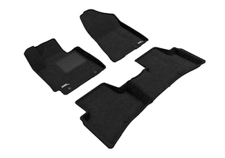 3D MAXpider L1HY06604709 Elegant Black 1st Row 2nd Row Floor Mat 3D MAXpider L1HY06604709 Elegant Black 1st Row 2nd Row Floor Mat