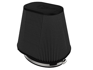 AFE 24-90112K Track Series Intake Replacement Air Filter w/ Black Pro 5R Media