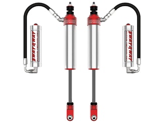 AFE 301-5600-15 Sway-A-Way 2.5 Front Shock Kit w/ Remote Reservoirs for 2-3.5 IN Lifts