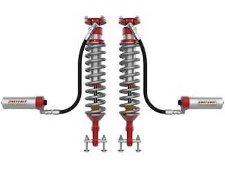 AFE 301-5600-17-CA Sway-A-Way 2.5 Front Coilover Kit w/ Remote Reservoirs and Compression Adjusters
