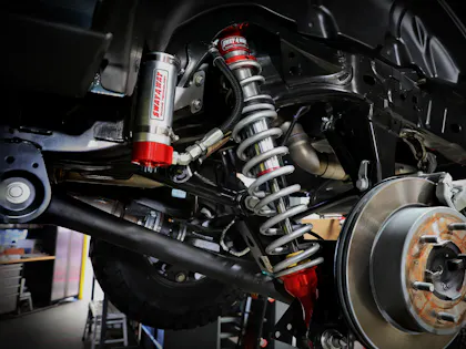 aFe Sway-A-Way 2.5in L Side D&S Shock w/ Piggyback Reservoir 16in Stroke (56000-0316-3L)