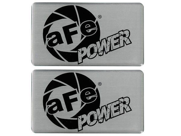 AFE 40-10208-MA aFe POWER Domed Urocal Badge (Pair)