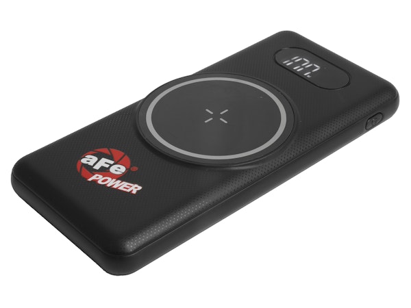 AFE 40-10248 aFe POWER 10,000MAH Wireless Power Bank w/ Digital Display Black
