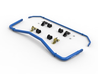 AFE 440-751001-L aFe CONTROL Front and Rear Sway Bar Set Blue