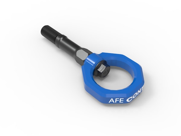 AFE 450-401015-L aFe CONTROL Rear Tow Hook Blue