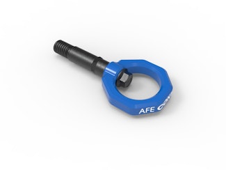AFE 450-721002-L aFe CONTROL Rear Tow Hook Blue