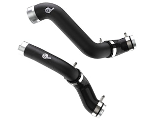 AFE 46-20424-B BladeRunner Aluminum Hot and Cold Charge Pipe Kit Black