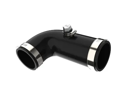 aFe 46-20454-B BladeRunner Aluminum Hot and Cold Charge Pipe Kit Black main image 0