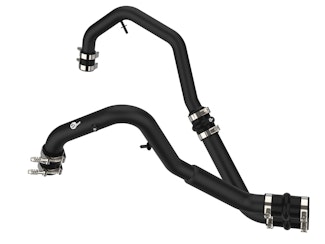 AFE 46-20478-B BladeRunner 2 IN to 2-1/2 IN Aluminum Hot Charge Pipe Black