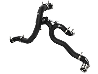 AFE 46-20504-B BladeRunner 3 IN Aluminum Hot and Cold Charge Pipe Kit Black
